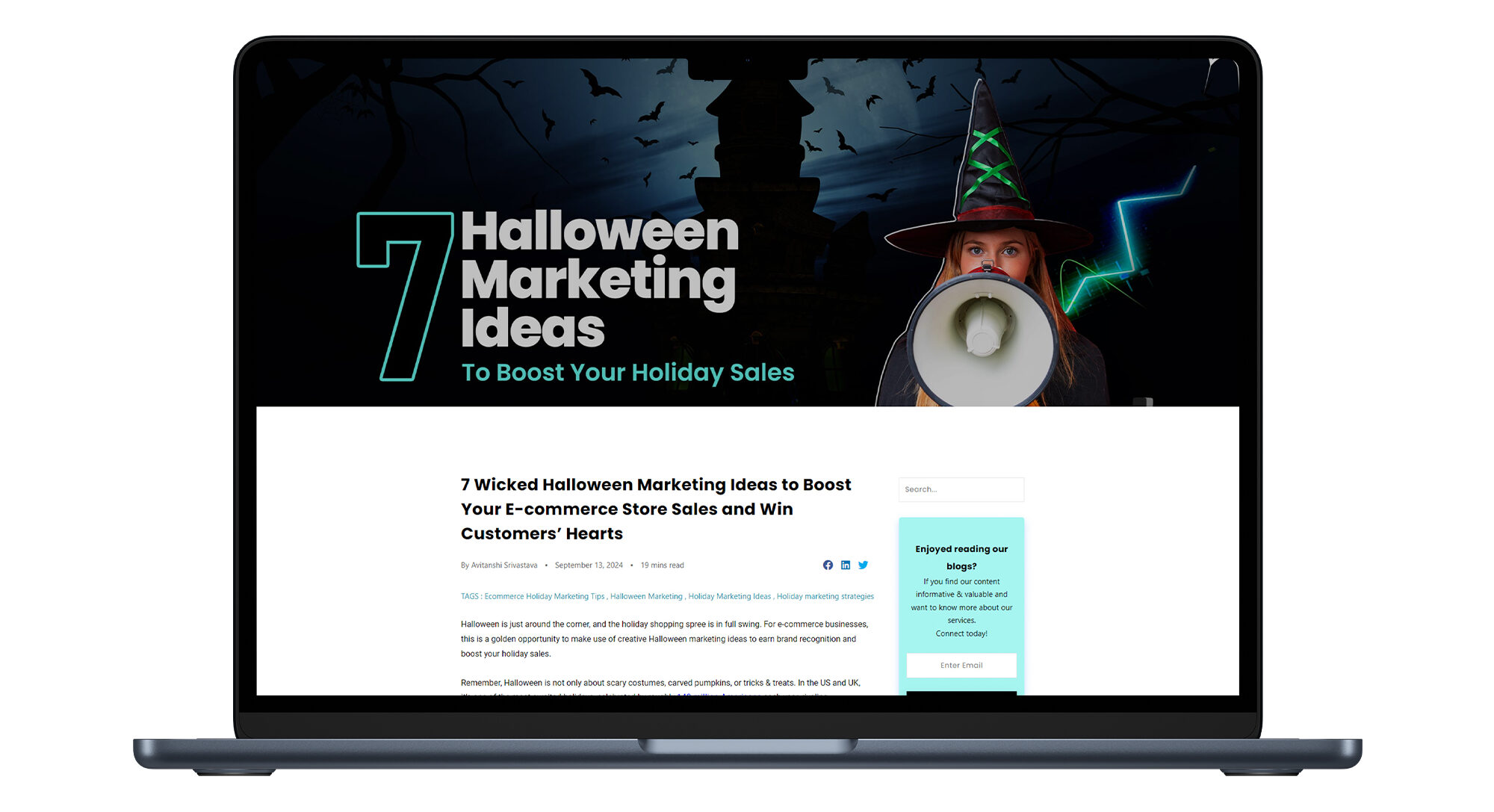 7 Halloween Marketing Ideas to Boost Your Holiday Sales - Listicle blog 7 Halloween Marketing Ideas to Boost Your Holiday Sales - Listicle Content Type