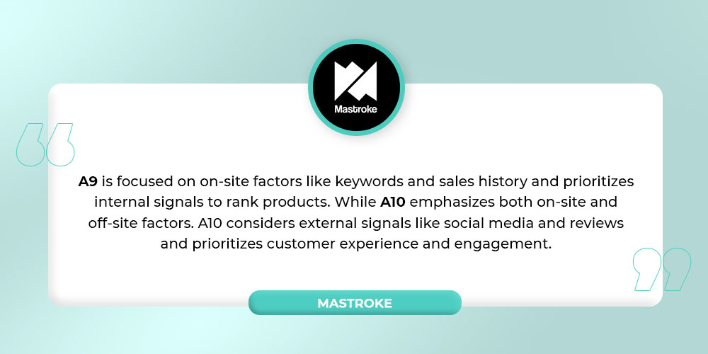 A9 and A10 Algorithm Definitions from Mastroke A9 and A10 Algorithm Definitions from Mastroke