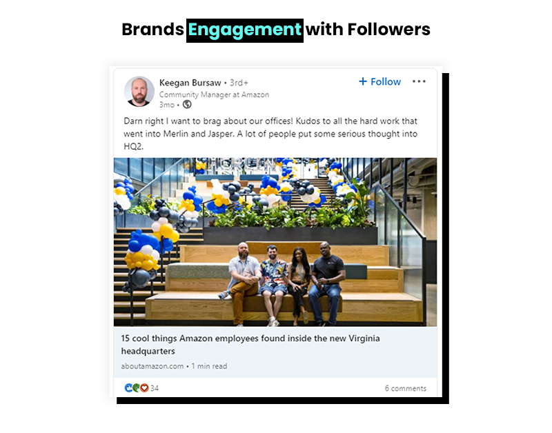 Engage with your followers